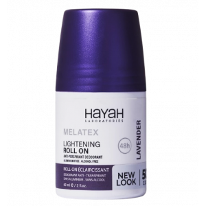 HAYAH LABORATORIES MELATEX LIGHTENING ROLL ON LAVENDER 48 PROTECTION 60 ML